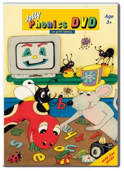 A book cover with pictures of animals and letters.