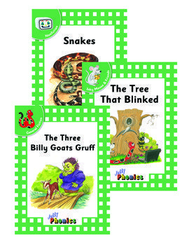 A set of four books with green polka dots on them.
