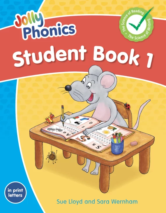 A mouse sitting at a table with papers in front of him.