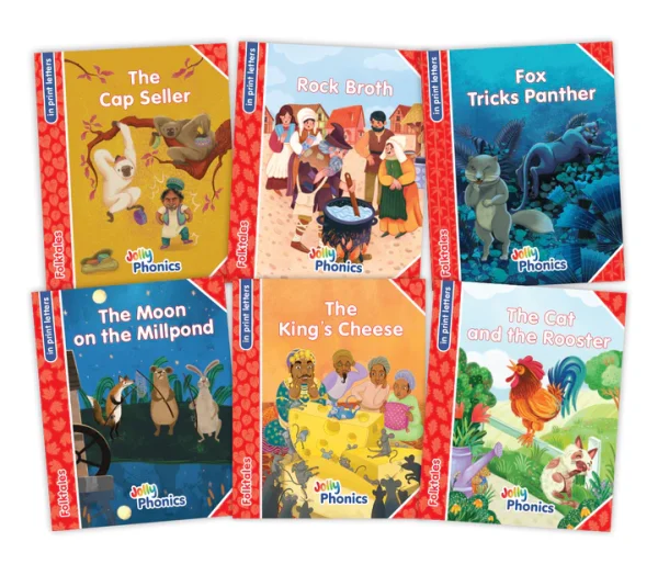 Jolly Phonics Folktales Readers Red Level 1 Books